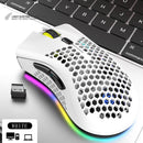Mouse sem fio com plugue receptor USB