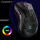 Mouse sem fio com plugue receptor USB