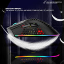 Mouse sem fio com plugue receptor USB