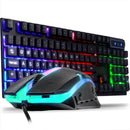 Kit Gamer Teclado Semi Mecânico + Mouse 3200dpi Usb